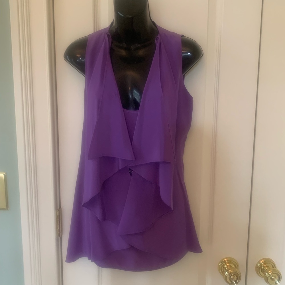 Etcetera silk tunic top